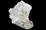 Clear Quartz Crystal Cluster - Brazil #80922-2